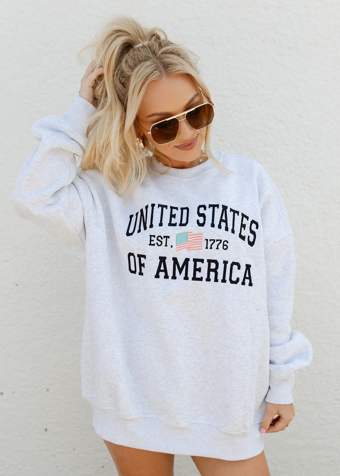 United States 1776 Vintage Crewneck