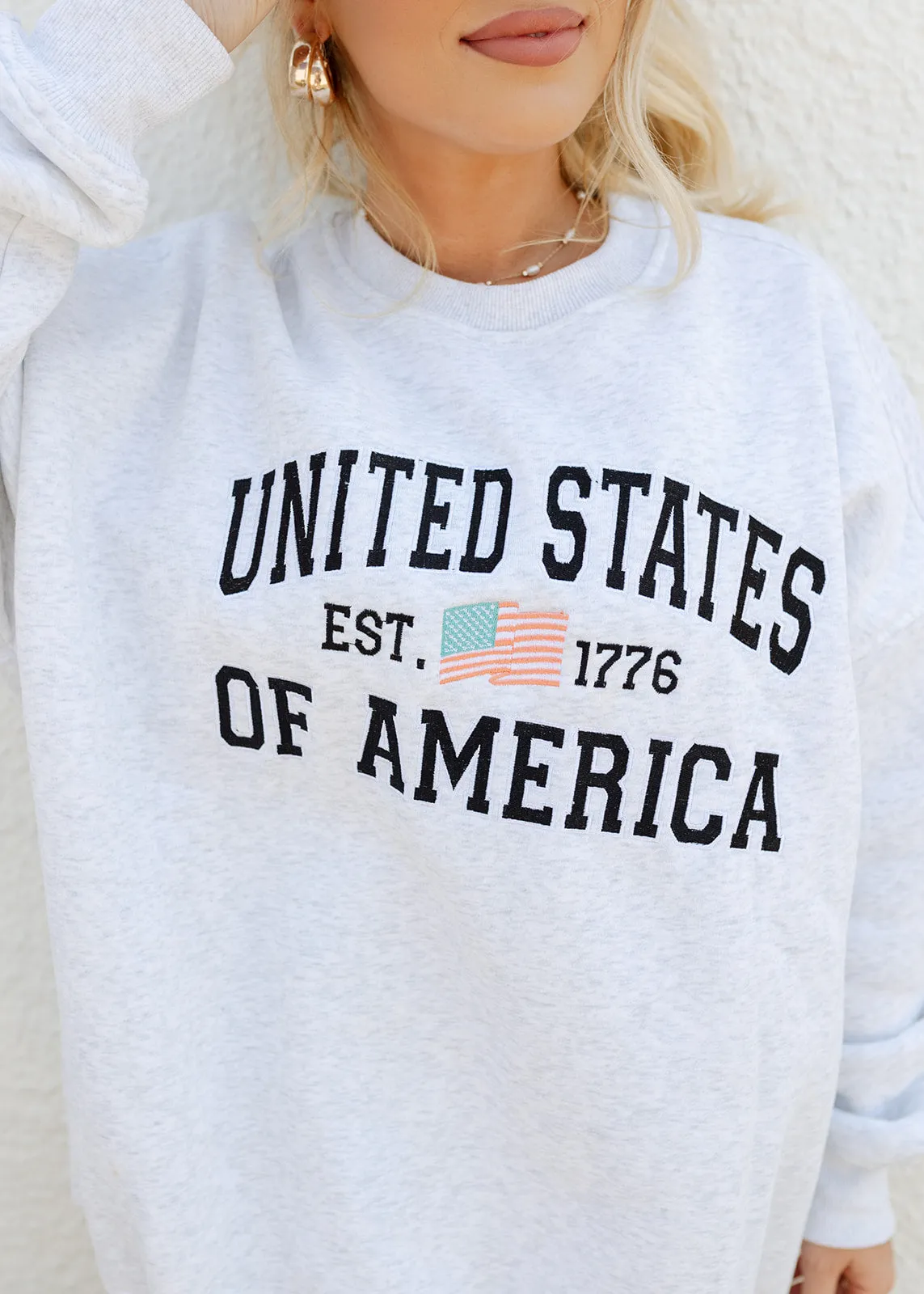 United States 1776 Vintage Crewneck