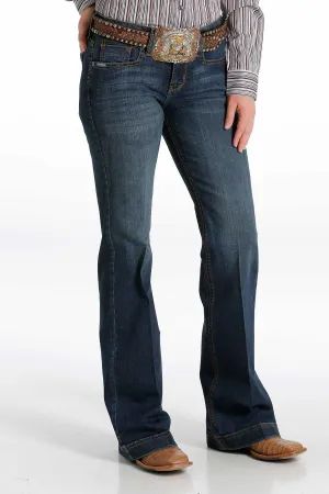 WOMEN'S SLIM FIT LYNDEN JEAN - DARK STONEWASH