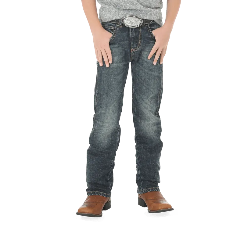 Wrangler Kid's Retro Slim Straight Dark Wash Jeans