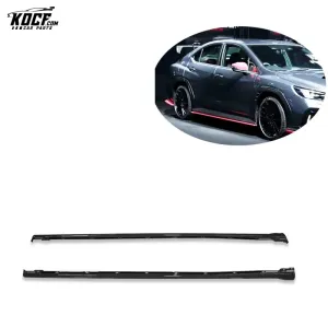 WRX S4 VA12 OEM Sti-P style Carbon Fiber Side Skirts Spoiler Splitter For 2022 Subaru