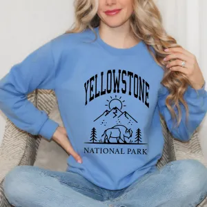 Yellowstone National Park Mountain | Sweatshirt